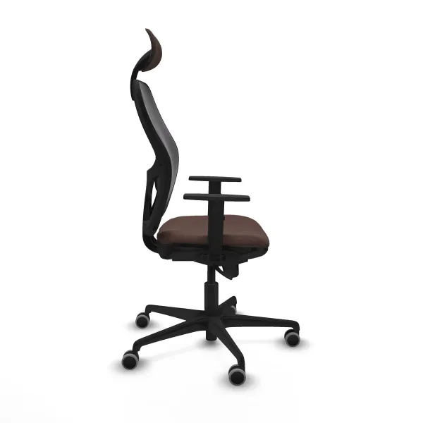 Office Chair Piqueras y Crespo 1D036G1 Black Dark brown