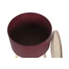 Side table DKD Home Decor 38,5 x 38,5 x 49 cm Brown Maroon MDF Wood