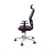 Office Chair with Headrest Jorquera Piqueras y Crespo 1D086G2 Purple