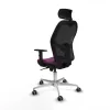 Office Chair with Headrest Jorquera Piqueras y Crespo 1D086G2 Purple