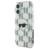 Karl Lagerfeld IML Karl Head Electroplated - Case for iPhone 16 (transparent)