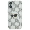 Karl Lagerfeld IML Karl Head Electroplated - Case for iPhone 16 (transparent)