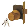 Lock with handle UCEM 03020078 Iron