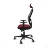 Office Chair with Headrest Jorquera Piqueras y Crespo 1D036G1 Maroon