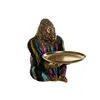 Decorative Figure DKD Home Decor 38 x 46 x 50,5 cm Multicolour Gorilla