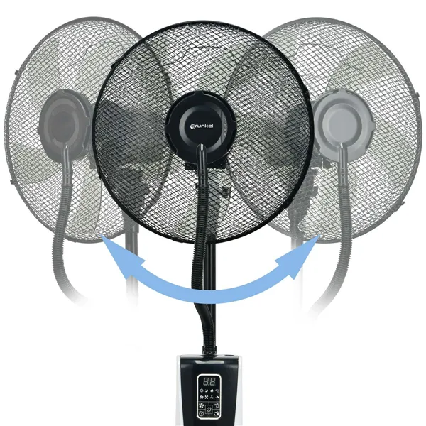 Pedestal Misting Fan Grunkel FAN-G16 NEBUPRO Black 75 W