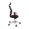 Office Chair with Headrest Jorquera Piqueras y Crespo 1D086N1 Maroon