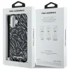 Karl Lagerfeld Zebra With Cord - Case for iPhone 16 (purple)