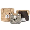 Basket set DKD Home Decor 40 x 40 x 37 cm animals