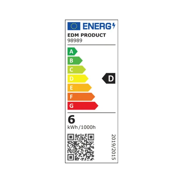 LED lamp EDM Lineal R7s 5,5 W 600 lm 4000 K D Ø 1,5 x 7,8 cm