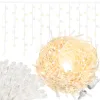 Christmas LED Curtain Lights Springos CL0517 500 LED Co | Buy online — Megaluks