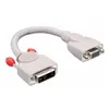 DVI Adaptor LINDY 41222 Grey White