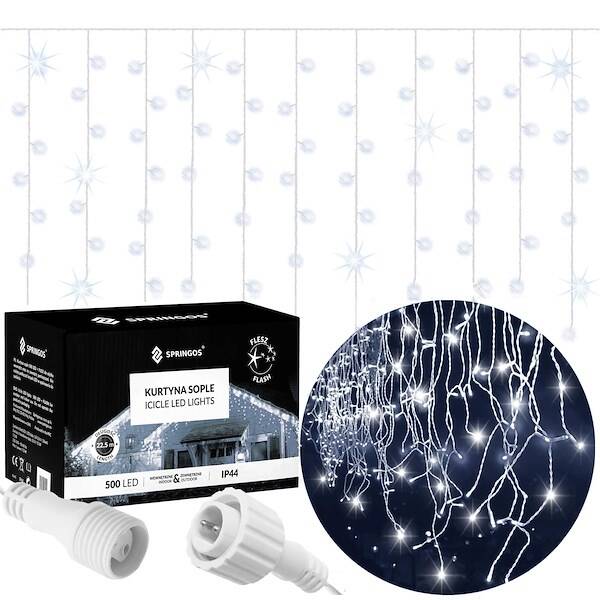 LED jõulukardinad Springos CL0530 20m | Osta veebist — Megaluks