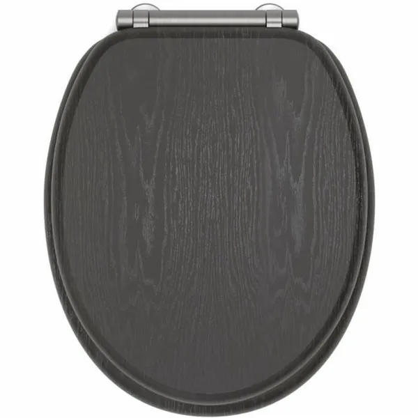 Toilet Seat Gelco Dark grey Black