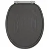 Toilet Seat Gelco Dark grey Black