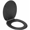 Toilet Seat Gelco Dark grey Black