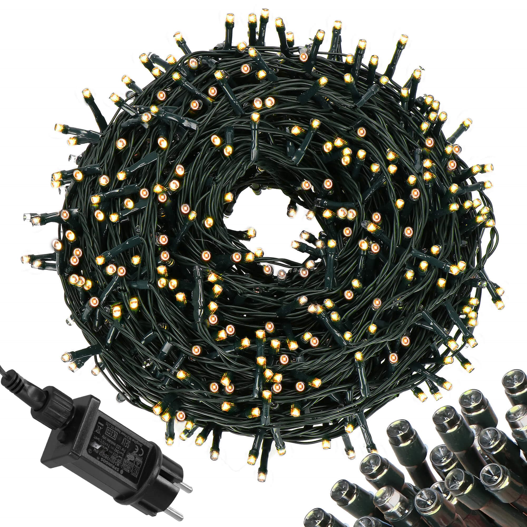 Christmas Garland, 200 LEDs, 12.5 m | Buy online — Megaluks