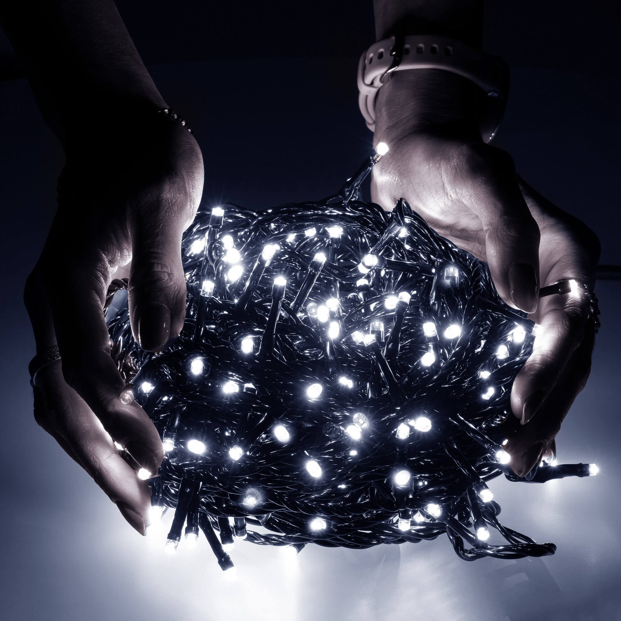 Christmas Lights Springos 300 LED 18 m Cold White | Buy online — Megaluks