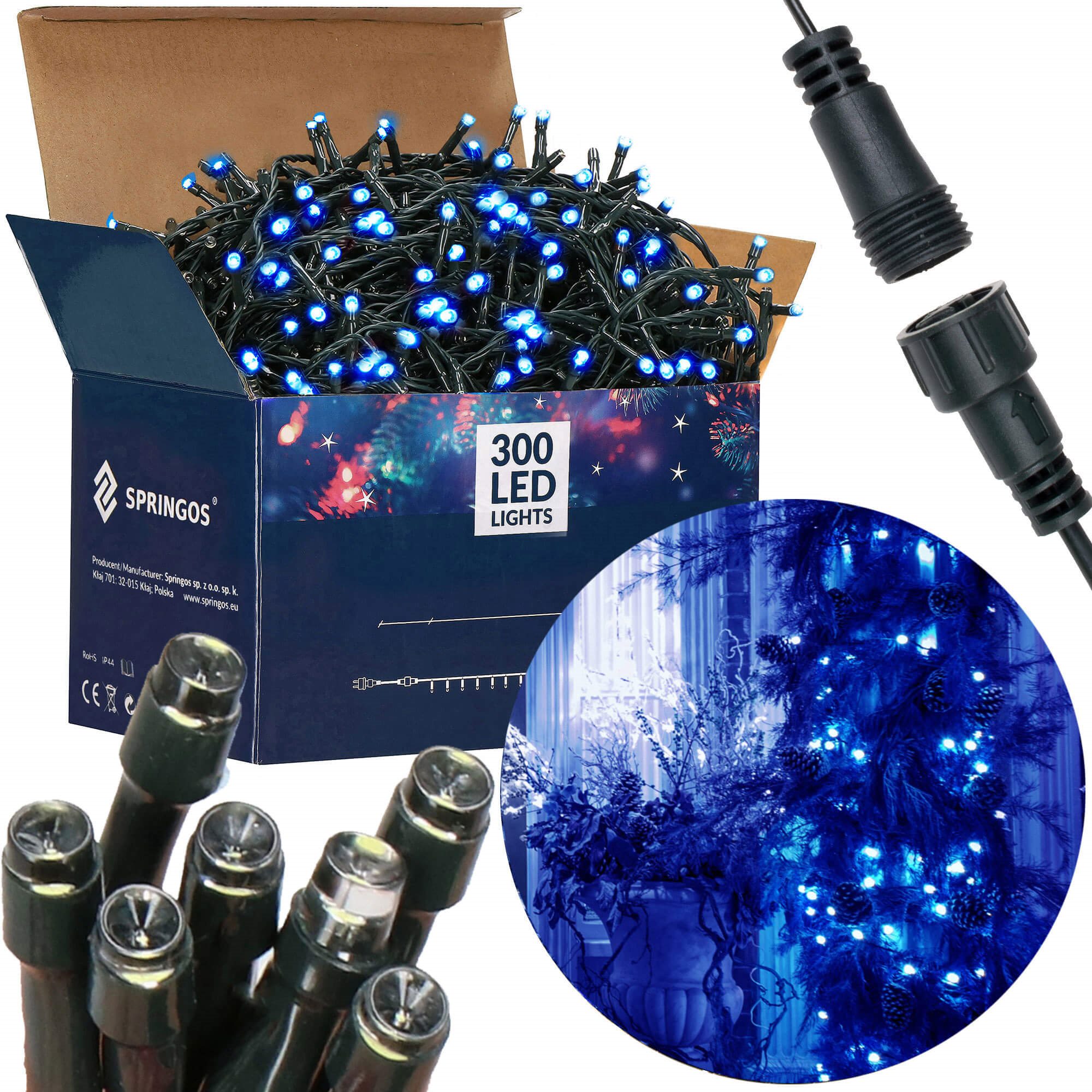 Christmas Lights Springos CL0327, 300 LEDs