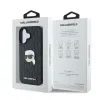 Karl Lagerfeld Monogram Karl Head Pin - Case for iPhone 16 (black)