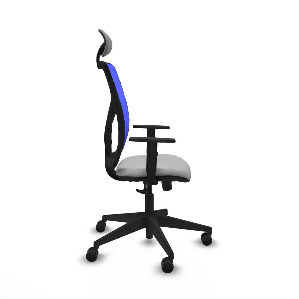 Office Chair with Headrest Motilla Piqueras y Crespo 1D066N1 Light grey