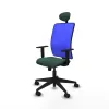 Office Chair with Headrest Motilla Piqueras y Crespo 1D066N1 Green
