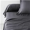 Pillowcase TODAY Essential Black 45 x 185 cm Anthracite