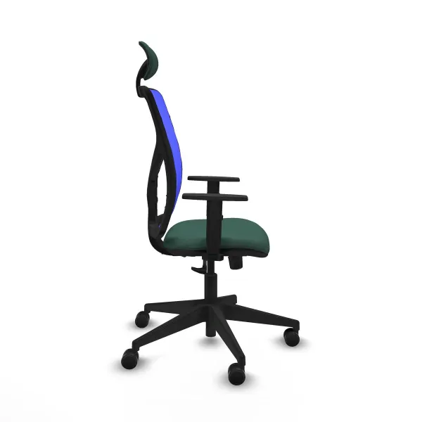 Office Chair with Headrest Motilla Piqueras y Crespo 1D066N1 Green