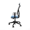 Office Chair with Headrest Motilla Piqueras y Crespo 1D066N1 Sky blue