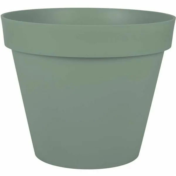 Plant pot EDA Tuscany Green Plastic Circular