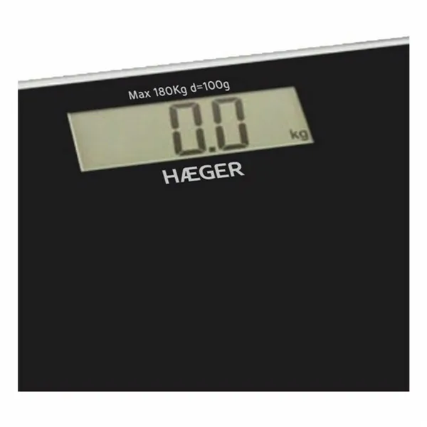 Digital Bathroom Scales Haeger BS-DIG.010A Black