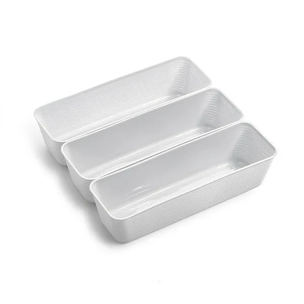 Basket set Dem Multi-use 25,8 x 8,2 x 6,5 cm (3 Units)