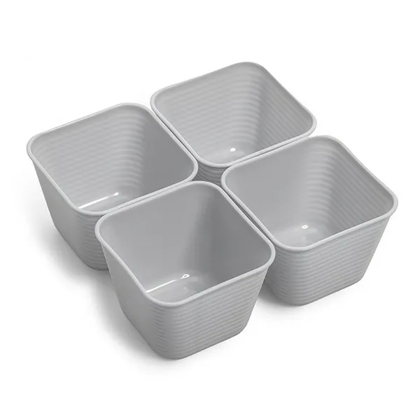 Basket set Dem Multi-use 8,2 x 8,2 x 6 cm (4 Units)