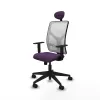 Ofiso kėdė su atrama galvai Motilla Piqueras y Crespo 1D066N1 Purpurinė