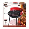 Barbecue Portable Aktive Wood Iron Ø 38 cm 37 x 61 x 45 cm (6 Units) Red