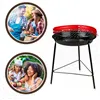 Barbecue Portable Aktive Iron Plastic 37 x 44 x 33 cm (6 Units) Red