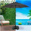 Base for beach umbrella Aktive 44,5 x 12,5 x 44,5 cm Black Plastic