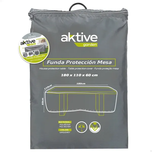 Protective Case Aktive Tables Grey 180 x 60 x 110 cm (6 Units)