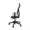 Office Chair with Headrest Motilla Piqueras y Crespo 1D066N1 Dark grey