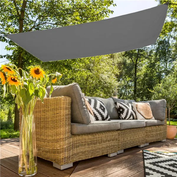 Awning Aktive Rectangular 200 x 0,5 x 300 cm Grey Polyester (6 Units)