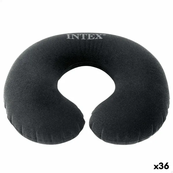 Travel pillow Intex Grey 36 x 10 x 30 cm (36 Units)