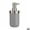 Soap Dispenser Grey Plastic 350 ml (6 Units)