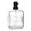 Soap Dispenser Pure Soap Crystal Transparent Plastic 570 ml (6 Units)