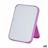 Mirror with Mounting Bracket polypropylene 1,7 x 20 x 14 cm (12 Units)