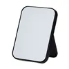 Mirror with Mounting Bracket White Black polypropylene 1,7 x 20 x 14 cm (12 Units)