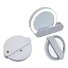 Mirror LED Light 9 x 2 x 10 cm White ABS (12 Units)