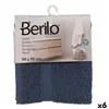 Bath towel 50 x 0,5 x 90 cm Blue (6 Units)