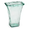 Vase 27 x 34,5 x 14 cm Crystal Transparent (2 Units)