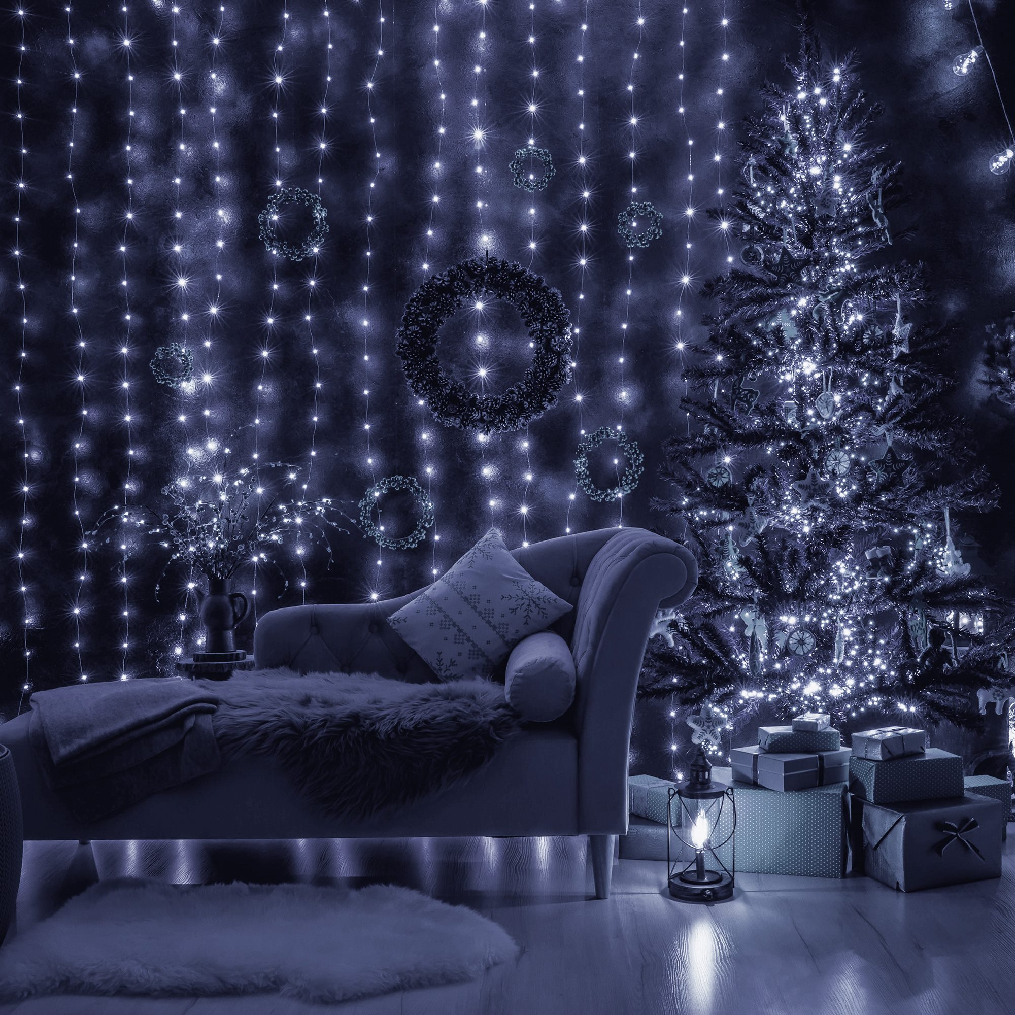 Kalėdinė užuolaida Springos CL4000 306 LED 3m | Pirkti internetu — Megaluks