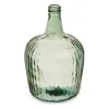 Bottle Stripes Decoration champagne 22 x 37,5 x 22 cm (2 Units)